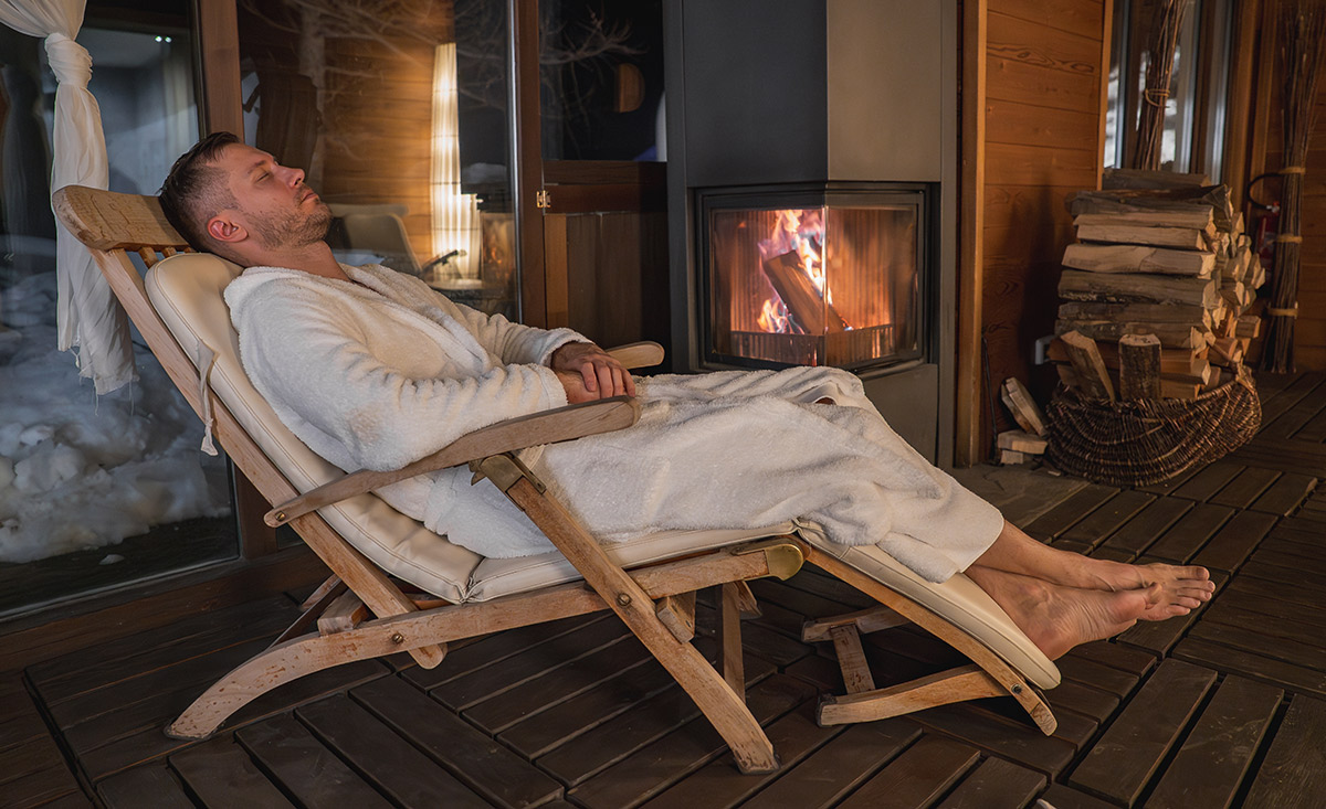 Relaxen im Bauernhof-Chalet